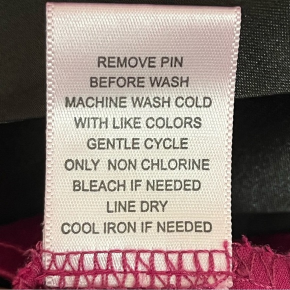 Women’s Juniors Studio Y Corset Top Pink Black Size Medium Whimsygoth 90’s - Picture 7 of 12